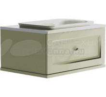 Тумба с раковиной Астра-Форм Классик 70 подвесная, 1 ящик, бежевая