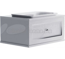 Тумба с раковиной Астра-Форм Классик 80 подвесная, 1 ящик, белая