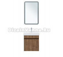 Мебель для ванной комнаты Aquanet Оптима 50 подвесная, дуб рустикальный