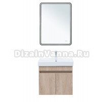 Мебель для ванной комнаты Aquanet Оптима 60 подвесная, дуб светлый