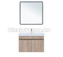 Мебель для ванной комнаты Aquanet Оптима 80 подвесная, дуб светлый