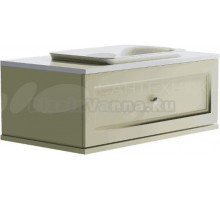 Тумба с раковиной Астра-Форм Классик 90 подвесная, 1 ящик, бежевая