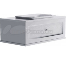 Тумба с раковиной Астра-Форм Классик 90 подвесная, 1 ящик, белая
