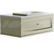 Тумба с раковиной Астра-Форм Классик 100 подвесная, 1 ящик, бежевая