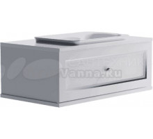 Тумба с раковиной Астра-Форм Классик 100 подвесная, 1 ящик, белая