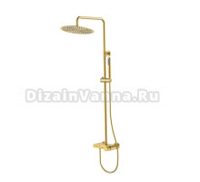 Душевая стойка Boheme Stick 128-MG.3 matt gold