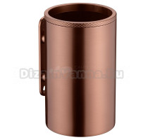 Стакан для ванной Boheme Uno 10974-BRB настенный, бронза