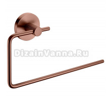 Держатель для полотенец Boheme Uno 10975-BRB brushed bronze, кольцо