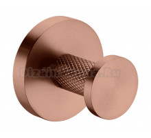 Крючок Boheme Uno 10976-BRB brushed bronze, на шурупах