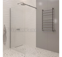 Душевая перегородка EvaGold EG6C 110х190, профиль хром, стекло прозрачное