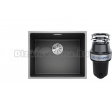 Комплект Мойка Blanco Subline 500-IF антрацит + Измельчитель KUCHENSTERN Muhle 351MU35