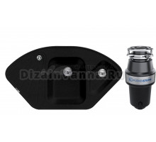 Комплект Мойка Lava A3.LAV + Измельчитель KUCHENSTERN Muhle