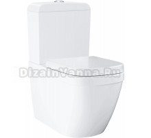 Унитаз-компакт напольный Grohe Euro Ceramic 3933800H подвод сбоку, с микролифтом