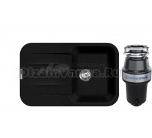 Комплект Мойка Lava L11.LAV + Измельчитель KUCHENSTERN Muhle