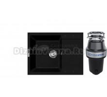 Комплект Мойка Lava L7.LAV + Измельчитель KUCHENSTERN Muhle