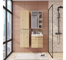 Мебель для ванной комнаты Itana Sky 50 подвесная, дуб мавелла голд