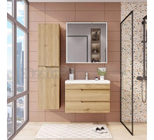 Мебель для ванной комнаты Itana Sky 80 подвесная, дуб мавелла голд