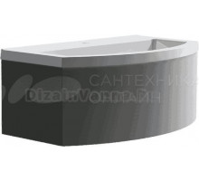 Тумба с раковиной Астра-Форм Венеция 2.0 80 подвесная, 1 ящик, серая
