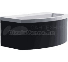 Тумба с раковиной Астра-Форм Венеция 2.0 80 подвесная, 1 ящик, черная