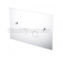 Кнопка смыва для унитаза Boheme 647-CR латунь, цвет chrome, ультраплоская