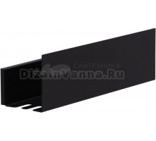 Полка Aquanet Магнум Н 341531 черная матовая