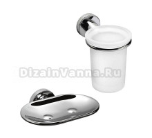 Набор Стакан Colombo Design Basic B2702 + Мыльница B2781