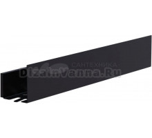 Полка Aquanet Магнум Н 341534 черная матовая