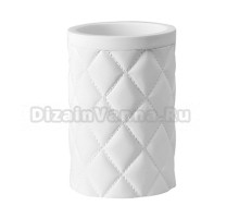 Стакан для зубных щеток Wasserkraft Havel K-7428 белый