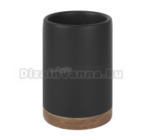 Стакан для зубных щеток Wasserkraft Vils K-6128 черный