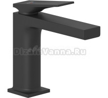 Смеситель для раковины Kludi Decus 542893975 EcoPlus, черный матовый