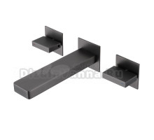 Смеситель для раковины Abber Daheim AF82122NG С ВНУТРЕННЕЙ ЧАСТЬЮ, никель