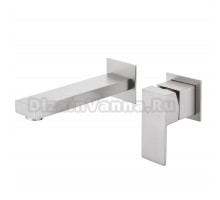 Смеситель для раковины Abber Daheim AF8212SP С ВНУТРЕННЕЙ ЧАСТЬЮ, сатин