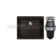 Комплект Мойка Lava U1 + Измельчитель KUCHENSTERN Muhle