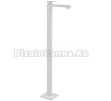 Напольный смеситель для раковины Abber Daheim AF8241W С ВНУТРЕННЕЙ ЧАСТЬЮ, матовый белый