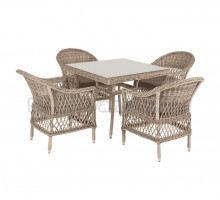 Комплект садовой мебели 5 в 1 4SiS Сицилия соломенный