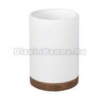 Стакан для зубных щеток Wasserkraft Mindel K-8828 белый