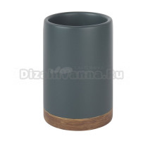 Стакан для зубных щеток Wasserkraft Lopau K-3328 серый