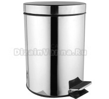 Мусорное ведро AZARIO AZ-301-12L 12 л, хром