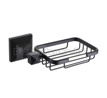 Мыльница AZARIO Altre AZ-96009B настенная, черная