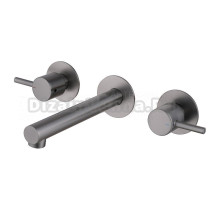 Смеситель для раковины Abber Emotion AF88121NG С ВНУТРЕННЕЙ ЧАСТЬЮ, никель