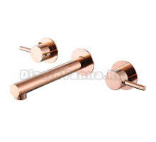 Смеситель для раковины Abber Emotion AF88121RG С ВНУТРЕННЕЙ ЧАСТЬЮ, розовое золото