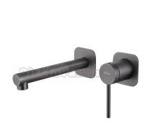 Смеситель для раковины Abber Emotion AF8812NG С ВНУТРЕННЕЙ ЧАСТЬЮ, никель