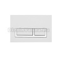 Кнопка смыва для унитаза Olive'S Sierra SR419W АБС-пластик, цвет матовый белый