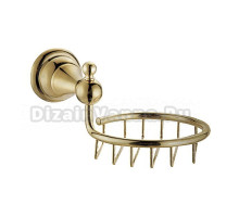 Мыльница AZARIO Elvia AZ-91109Q настенная, бронзовая