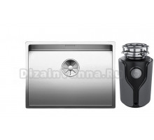 Комплект Мойка Blanco Claron 550-IF + Измельчитель KUCHENSTERN Muhle