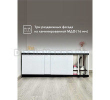 Экран Alavann Alt Black 180 см, белый