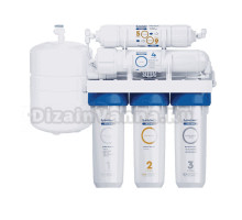 Система обратного осмоса Барьер Профи Осмо 100 пятиступенчатый, без крана