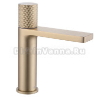 Смеситель для раковины Abber Rund AF8710G матовое золото