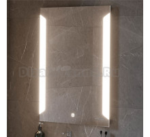 Зеркало Sanita luxe Quadro 80х60 см, с подсветкой, сенсорное