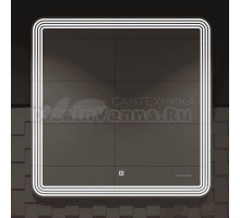 Зеркало Sanita luxe Dial 80х80 см, с подсветкой, сенсорное